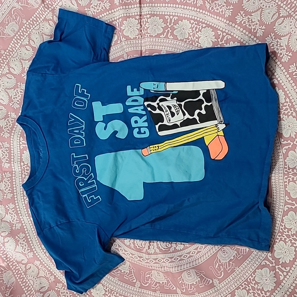 2/$10 kids 1st grade shirt